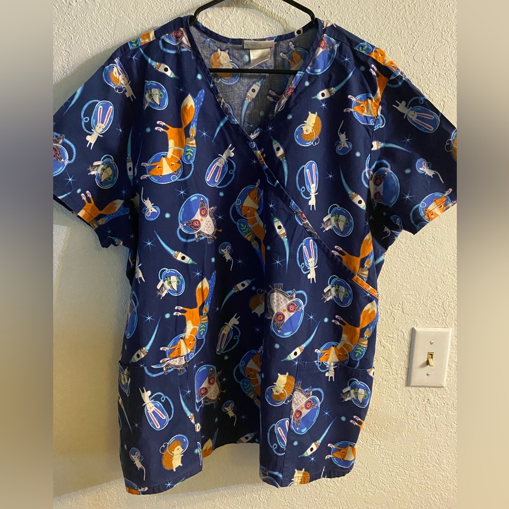 Scrub tops